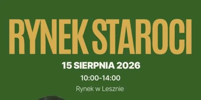 Rynek Staroci w Lesznie