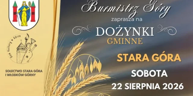 Dożynki Gminne - moc atrakcji dla wszystkich!