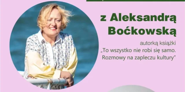 Spotkanie autorskie z Aleksandrą Boćkowską