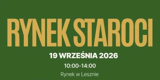 Rynek Staroci w Lesznie