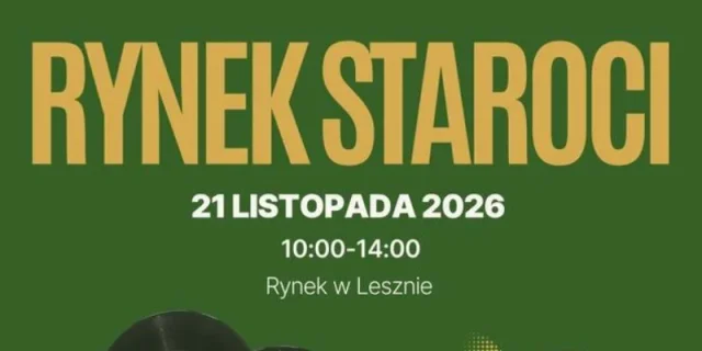Rynek Staroci w Lesznie